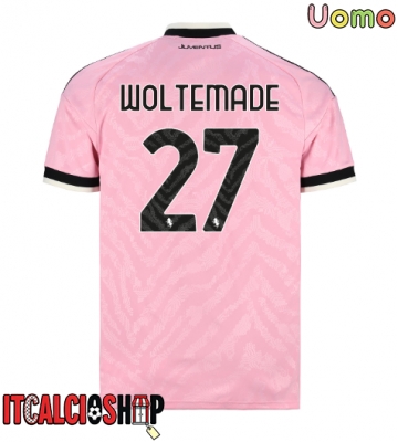 Juventus Nick Woltemade #27 Seconda Maglia 2026-27 Manica Corta Juventus Nick Woltemade #27 Seconda Maglia 2026-27 Manica Corta